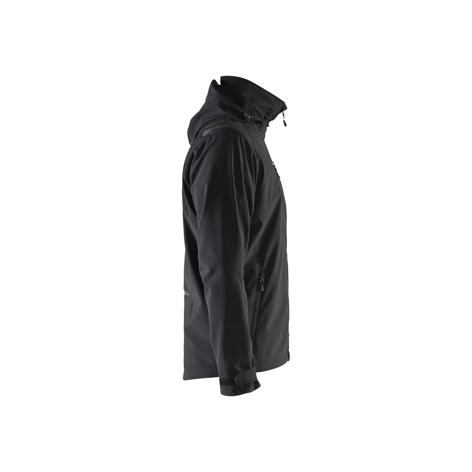 BLAKLADER 47492513 Softshell Jacket Hi Vis Reflective Softshell Work Jacket MEN - Waterproof